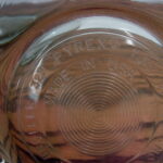 Vintage PYREX Clear Ribbed Ring Bottom Set/3 Nesting Mixing Bowls 322, 323, 325 - Image 3