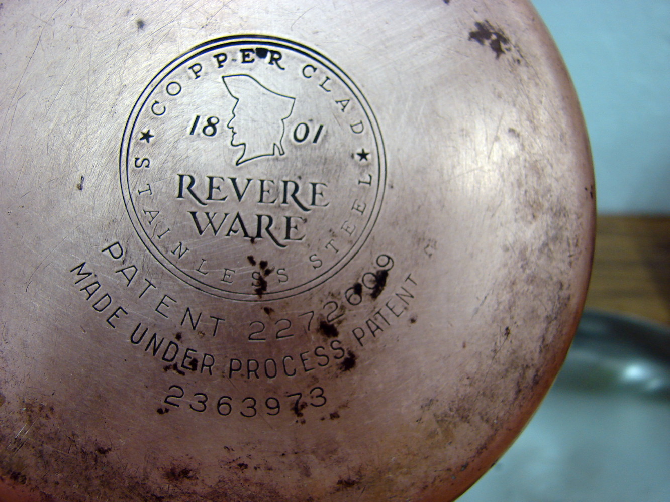 Complete Vintage Copper Bottom Revere Ware 8 Cup Drip-O-Later Drip Coffee Pot Maker - Image 4