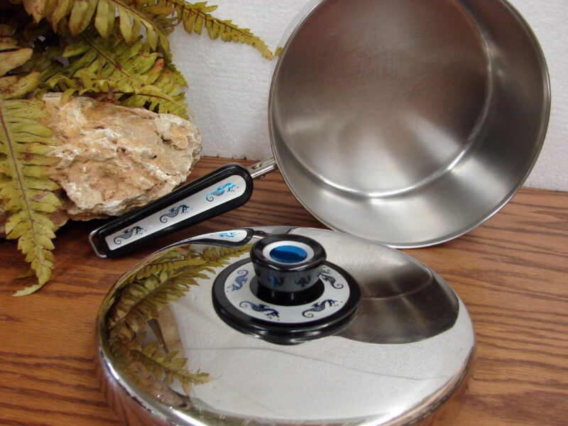 Revere Ware Stainless Steel Sauce Pan Skillet RevereWare, Moose-R-Us.Com Log Cabin Decor