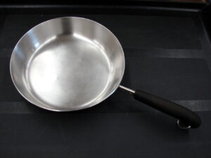 Vintage Copper Bottom Revere Ware 9 1/4" Skillet Frying Pan No Lid