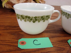Vintage PYREX Corelle by Corning Ware Spring Blossom Coffee Tea Cup Style C