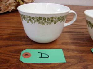 Vintage Corelle by Corning Ware Spring Blossom Coffee Tea Cup Style D