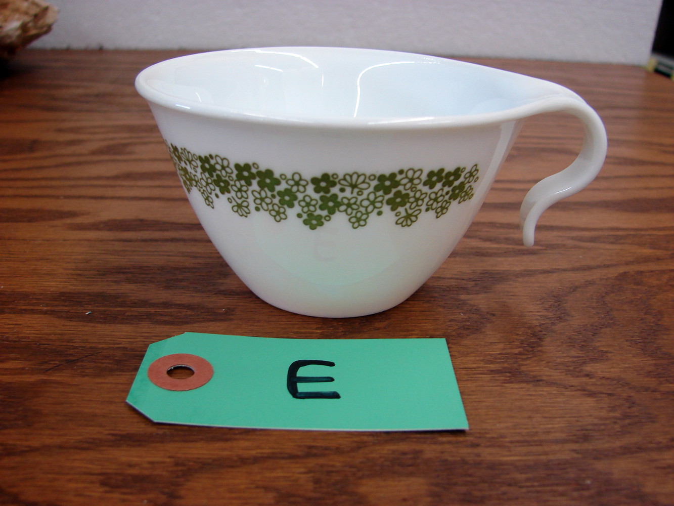 Vintage Corelle by Corning Ware Spring Blossom Coffee Tea Cup Style E