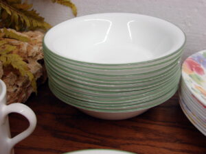 Set/12 Vintage Corning Ware Corelle Summer Blush Bowl 7 1/4" Light Wear