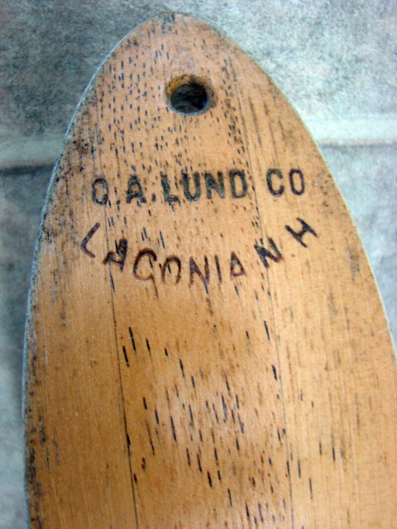 Vintage CA Lund Wood Snow Skis WWII 10th Mountain Division 1951 NOS Unmounted, Moose-R-Us.Com Log Cabin Decor