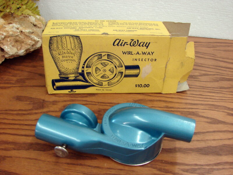 Vintage Air Way Wirl-A-Way Insector Bug Moth Control Sprayer NIB, Moose-R-Us.Com Log Cabin Decor