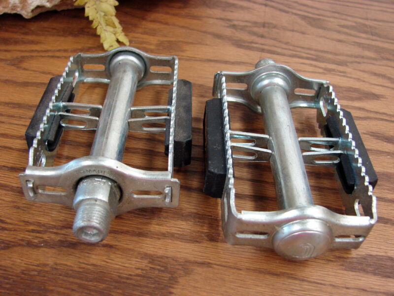 Vintage Union Misc Bike Racing Peddles West Germany Box Lot, Moose-R-Us.Com Log Cabin Decor