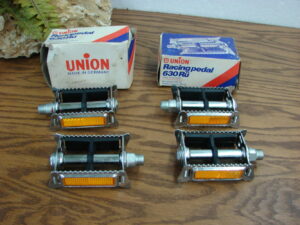 Vintage Union Misc Bike Racing Peddles West Germany Box Lot