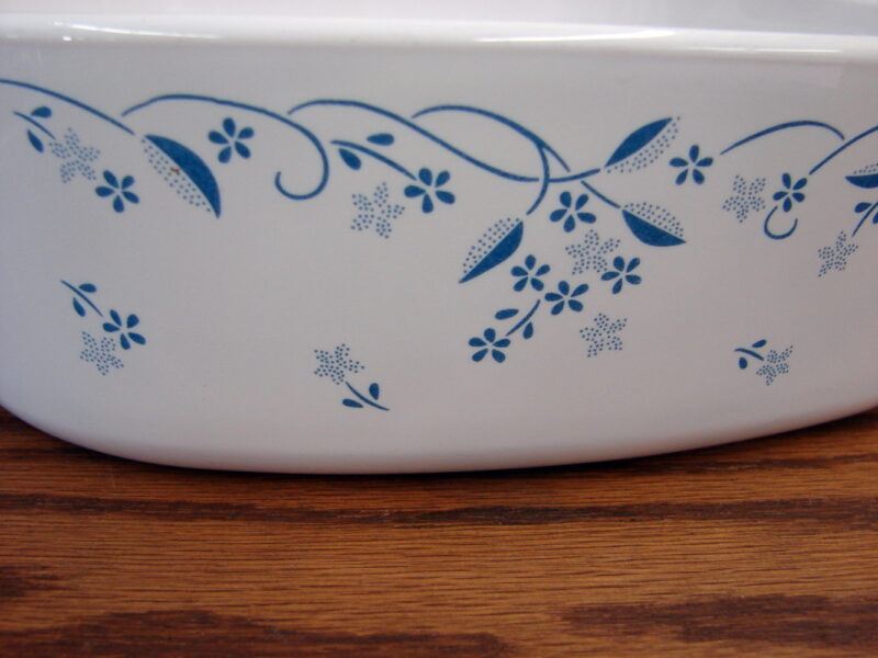 Vintage Corning Ware USA Blue Provincial Corningware Kitchenware, Moose-R-Us.Com Log Cabin Decor