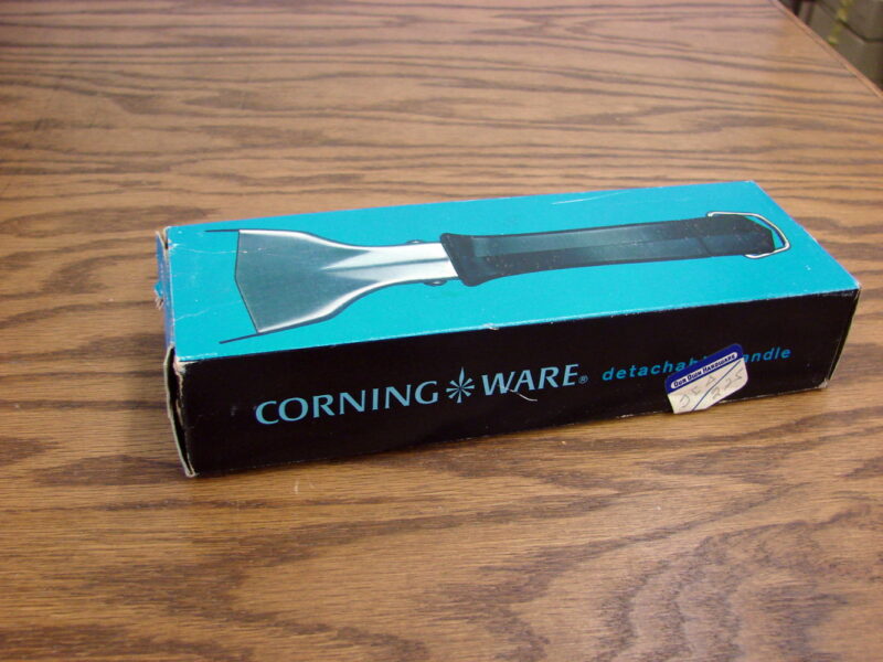 Vintage Corning USA Corningware Detachable Handle Chrome Cradle Trivet, Moose-R-Us.Com Log Cabin Decor