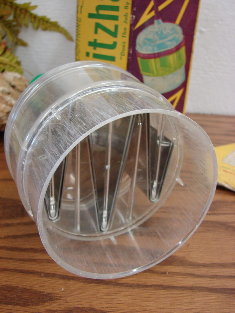 Vintage Swiss Design Self Cleaning Food Chopper w/ Box Blitzhacker, Moose-R-Us.Com Log Cabin Decor