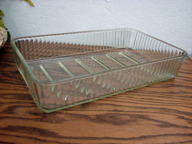 Vintage Frigidaire Logo Glass Cold Storage Meat Tray Refrigerator Plate, Moose-R-Us.Com Log Cabin Decor