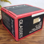 Georges Briard Set/4 14 oz Gold Tree Double Old Fashion Glasses NIB