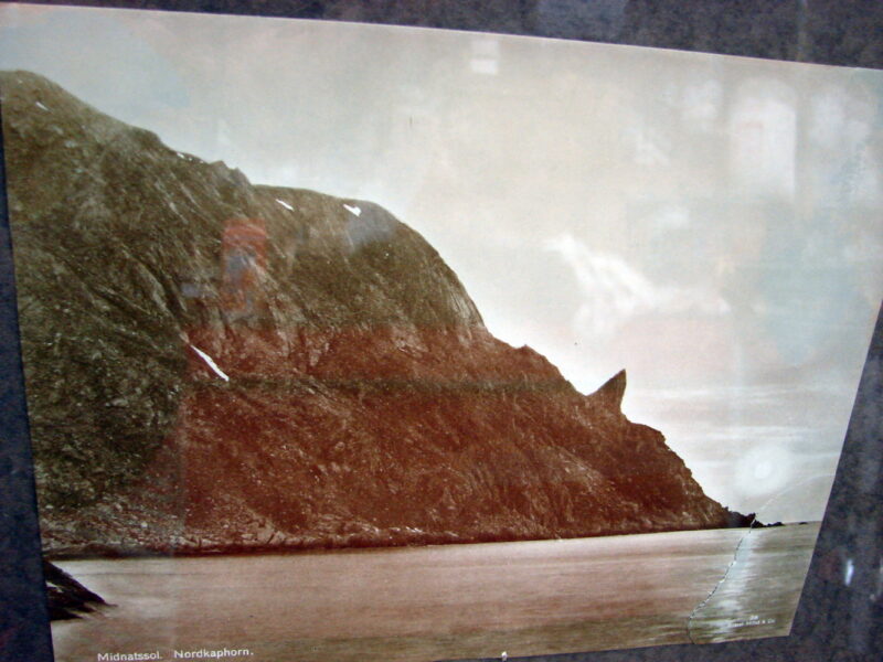 Antique Eneret Mittet &#038; Co Vintage Framed Silver Print Norge Mountains Norway, Moose-R-Us.Com Log Cabin Decor