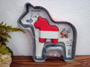 New Ikea Sweden Drommar Dala Swedish Horse Cake Pan Mold