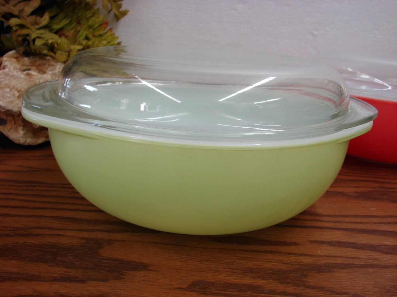 Vintage Pyrex Milk Glass Oval Divided Casserole Dish 1 1/2 Quart - #1063