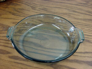 Vintage PYREX Double Handle Flameware Glass Sauce Pan 52-5 101 (#817)