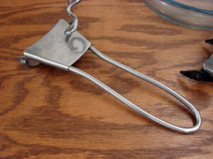 Vintage PYREX Flameware Glass Pan Replacement Interchangeable Detachable Metal Handle Only