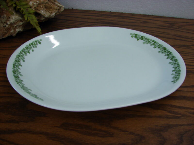 Vintage Corelle Spring Green Crazy Daisy Dinnerware and Accessories NIB 20 pc Set, Moose-R-Us.Com Log Cabin Decor