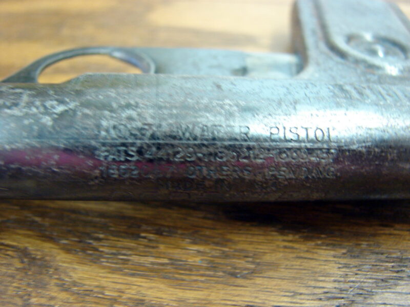 Vintage 1920&#8217;s Daisy No 71 Metal Repeater Water Pistol Works, Moose-R-Us.Com Log Cabin Decor