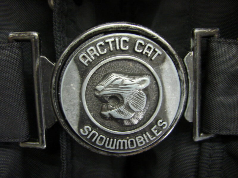 Vintage ArticWear Arctic Cat One Piece Snowmobile Sled Snow Machine Suit Size Small, Moose-R-Us.Com Log Cabin Decor