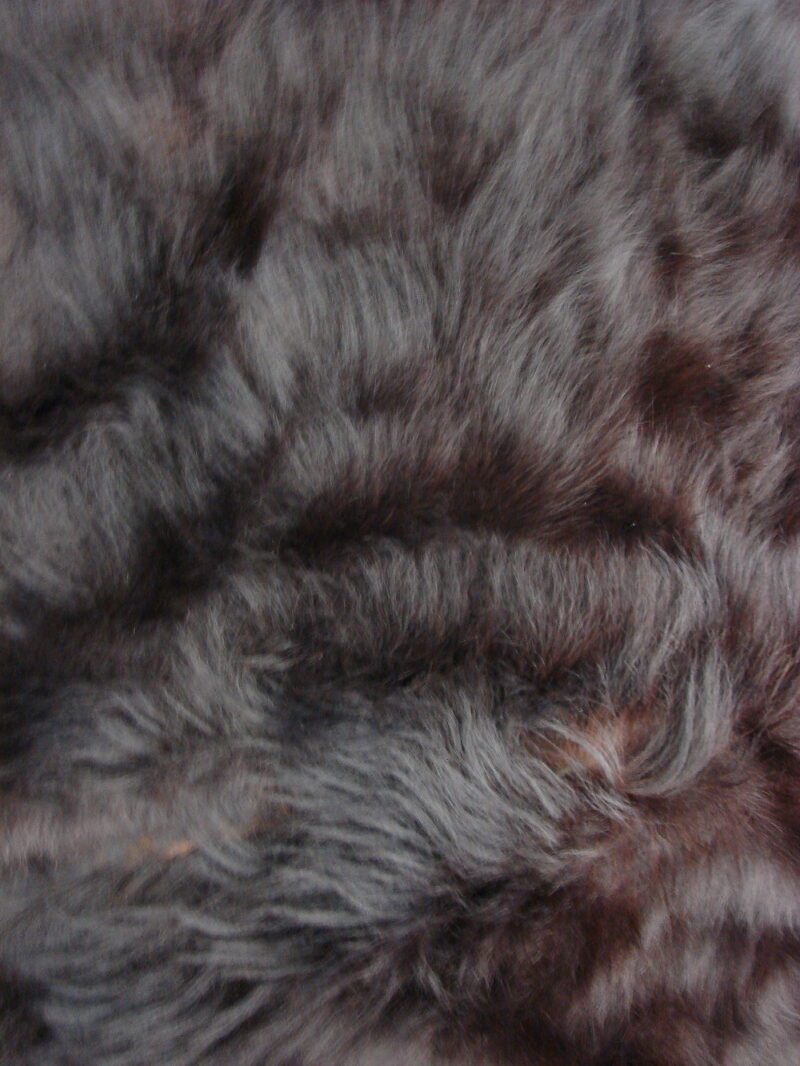 Real Black Bear Fur Tanned Taxidermy Hide Pelt Throw 68 x 64 Craft