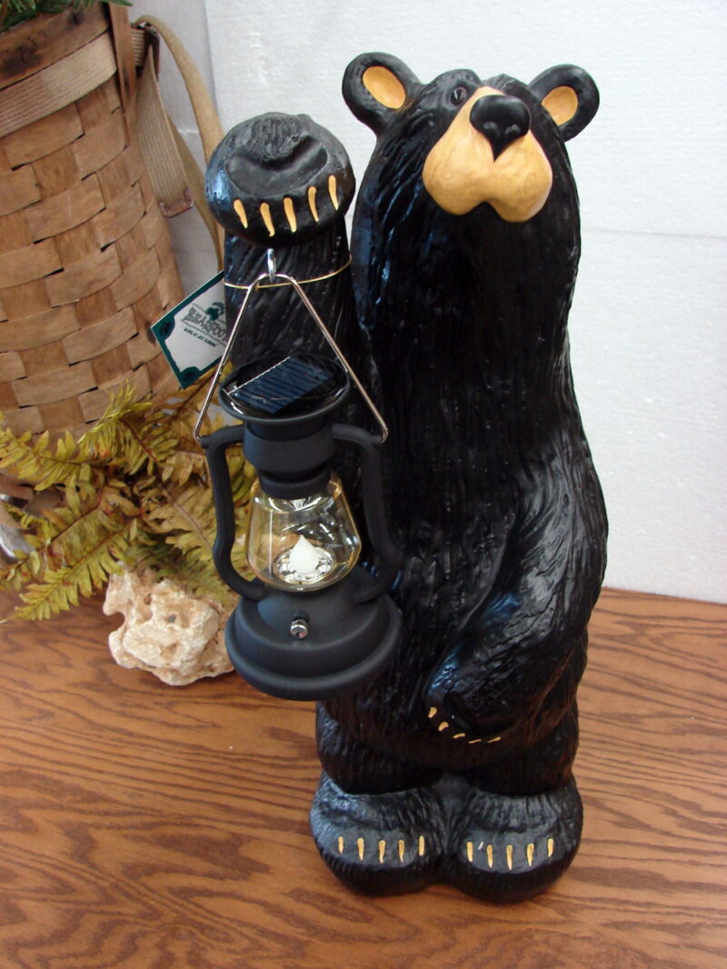 New Big Sky Carvers Bearfoots Bears Jeff Fleming Koleman Grand Bear Figurine, Moose-R-Us.Com Log Cabin Decor