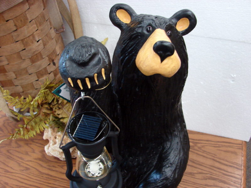New Big Sky Carvers Bearfoots Bears Jeff Fleming Koleman Grand Bear Figurine, Moose-R-Us.Com Log Cabin Decor