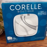 Corning Ware Corelle Bouquet USA Urban Arc Dinnerware 16 Pc Serving for Four NIB
