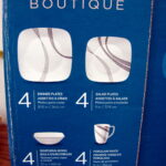 Corning Ware Corelle Bouquet USA Urban Arc Dinnerware 16 Pc Serving for Four NIB - Image 2
