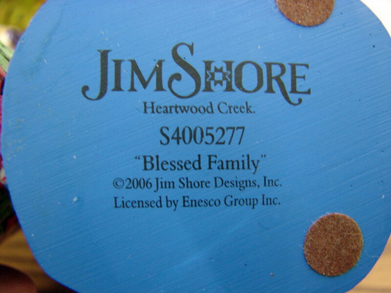 Jim Shore Blessed Family w/ Box Mary Joseph Jesus Gorgeous Detail, Moose-R-Us.Com Log Cabin Decor