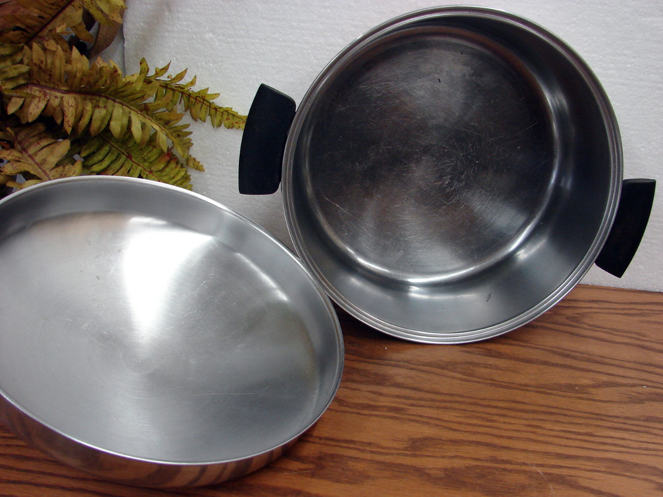 Vintage Copper Bottom Revere Ware 6 Quart Stock Pot Heavy Duty Commercial w/ Dome Lid - Image 2