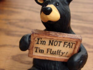 New Big Sky Carvers Bearfoots Bears Jeff Fleming I'm Fluffy Ornament