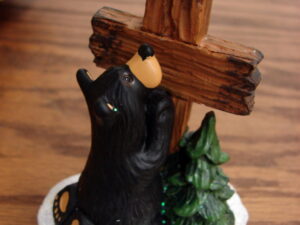 New Big Sky Carvers Bearfoots Bears Jeff Fleming Reason for the Season Ornament