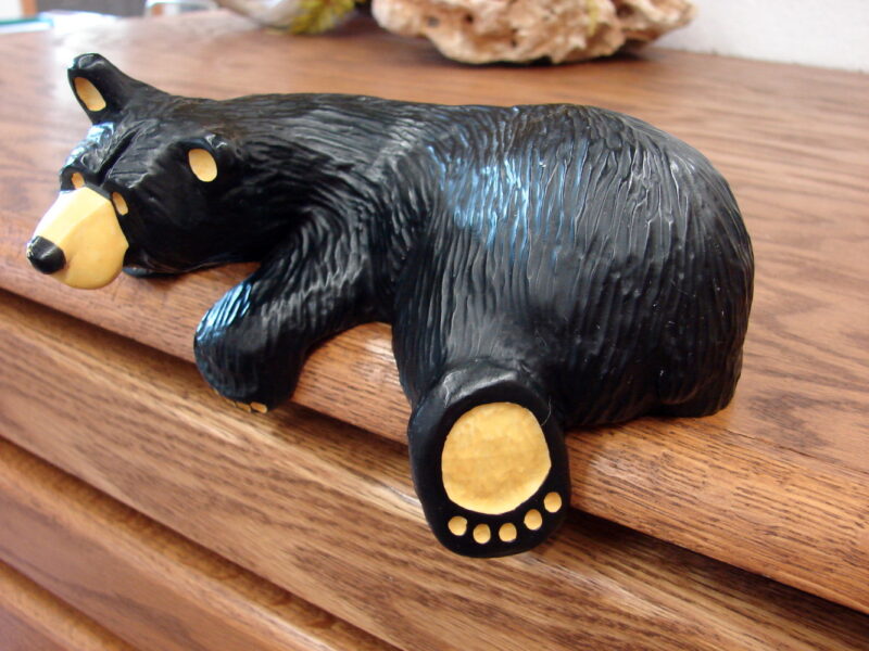 Big Sky Carvers Jeff Fleming Bear Foot Bears Shelf Sitter Raymond - Image 2