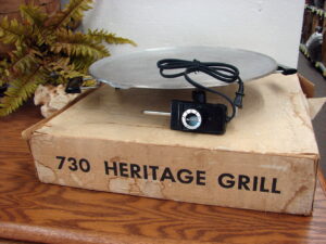 Vintage Bethany Heritage Grill Lefse Griddle #730 Complete