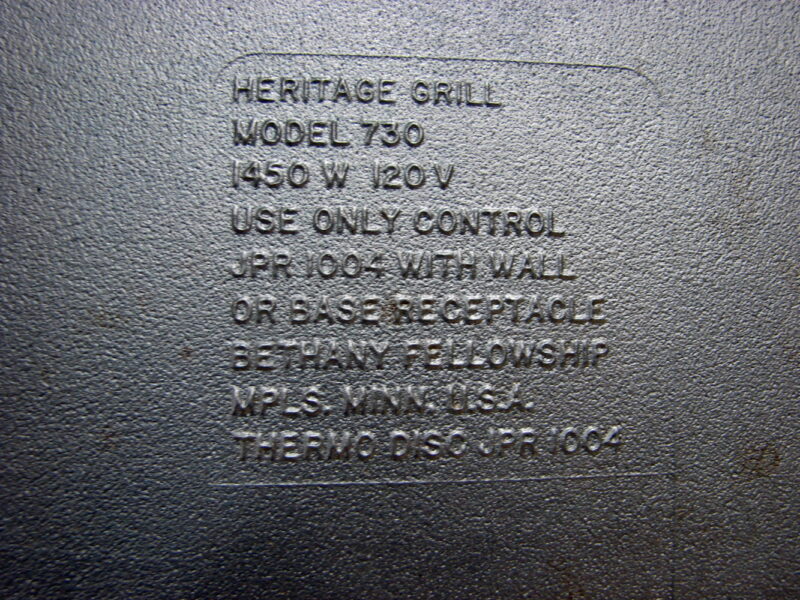 Vintage Bethany Heritage Grill Lefse Griddle #730 Complete, Moose-R-Us.Com Antiques Collectibles Log Cabin Decor