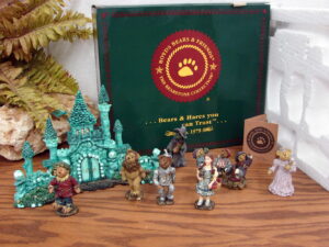 Boyd's Bears Wizard of Oz Yellow Brick Road Oz 8 Pc Bearstone NIB