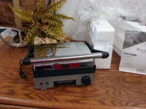 Brand New George Foreman GR59A Baby George Rotisserie No Original Box, Moose-R-Us.Com Log Cabin Decor