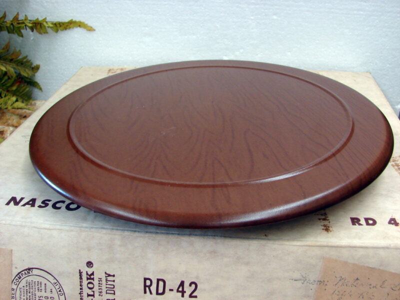 Vintage California Pottery MCM Ying Yang Lazy Susan Serving Set NIB, Moose-R-Us.Com Antiques Collectibles Log Cabin Decor