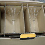 Mikasa Crystal NIB Set/8 Etched Martini Stems Glasses 10 fl Oz - Image 4