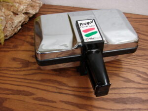 Vintage Electric Pizzelle Baker Prego VillaWare #3600 Authentic Italian Cookies