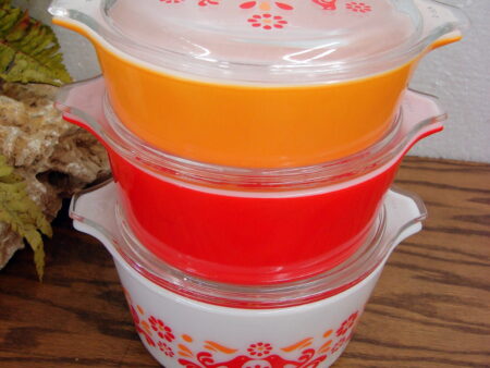 Choice of Vintage PYREX Friendship Kitchen Accessories Bowls Casserole