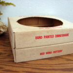 Vintage Red Wing Pottery Empty Dinnerware Box - Image 3