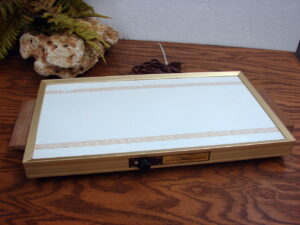 Vintage MCM Electric Hostess Warming Tray Sears Kenmore Temp Dial
