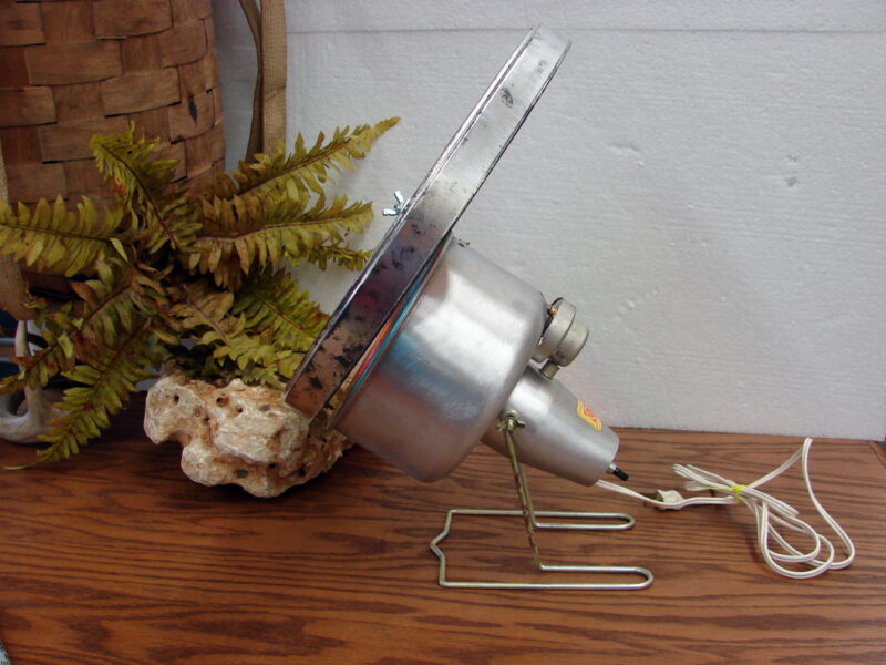 Vintage Rotating Motorized Color Wheel Aluminum Tree Accessory Works, Moose-R-Us.Com Log Cabin Decor