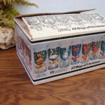 Vintage Brockway Hazel Atlas Complete Set 12 Days of Christmas Glasses NIB