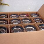 Vintage Brockway Hazel Atlas Complete Set 12 Days of Christmas Glasses NIB - Image 8