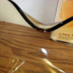 Vintage Anchor Hocking Accent Modern Honey Gold Chip Dip New in Box - Image 3