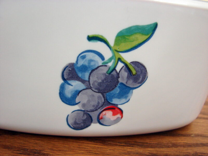 Choice of Vintage Corning Ware USA Fruit Basket Corningware, Moose-R-Us.Com Antiques Collectibles Log Cabin Decor